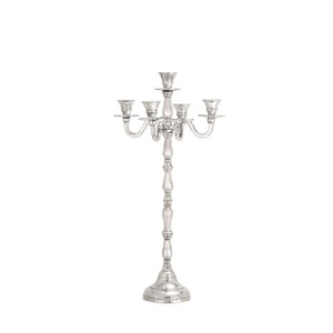 Soporte de candelabros de diseño moderno para lámpara de fiesta de boda elegante soporte de 5 brazos para fiesta de compromiso y comedor de Navidad de alta calidad - Product Image 1