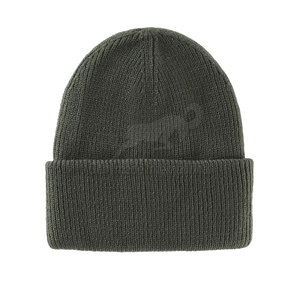 2026 Nouveau design 100% laine Bonnets à bas prix Service OEM Vente en gros Bonnets sur mesure - Product Image 3