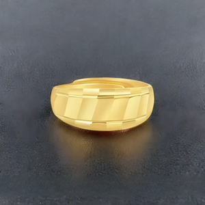 Nhẫn đôi vàng 14k 6.92 gram thiết kế ban nhạc thanh lịch - Product Image 1