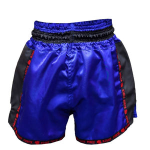 Nouveauté Shorts de boxe MMA personnalisés de haute qualité avec logo sur le devant Vêtements d'arts martiaux Séchage rapide Couleur personnalisée Unisexe Spandex/Polyester - Product Image 2