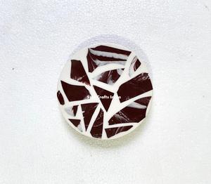 Hot Natural Epoxy Resin & Acacia Wood Coasters round Mats Pads for Home & Hotel Kitchen Accessories - Product Image 3