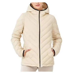 Hot Sales <b>Women</b> Winter Puffer Jacket High Quality Breathable Fabric Cotton Filling Padded <b>Parkas</b> Coat for Winter Wear - Product Image 1