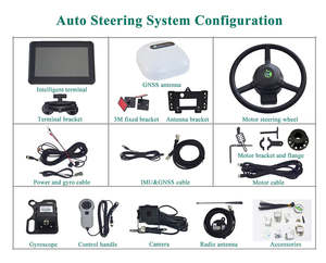 Système de navigation GPS Wisdom Bei Dou, pilotage automatique AS301, moteur de pilotage automatique pour tracteur agricole de précision, machines agricoles 12V - Product Image 2