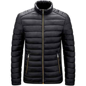 High Quality Quilted Puffer Jacket <b>Long</b> <b>Padding</b> Winter Bomber <b>Coat</b> High Street Style for <b>Men</b> and Women DDP Shipping - Product Image 4
