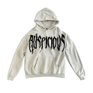 Sweat-shirt tendance pour homme 2026, personnalisé, en coton lourd, à motif brodé, bord brut, style streetwear - Product Image 5