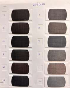 Tissu de costume en polyviscose de qualité supérieure |   Parfait pour les tenues formelles des hommes et des femmes |   Option Carte Cadeau à prix abordable - Product Image 5