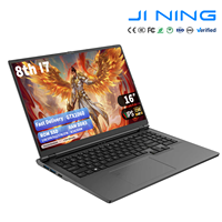 Nouvel ordinateur portable de jeu de 16 pouces, Intel Core I7 8750H, 16 Go/32 Go DDR3, SSD 512 Go/1 To, clavier rétroéclairé, Windows 11 Pro, corps métallique, écran IPS