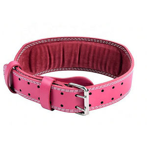 Ceinture d'haltérophilie de gymnastique en cuir de vachette avec boucle de levier de dynamophilie Protection adulte ceinture de sueur pour l'entraînement de gymnastique - Product Image 1