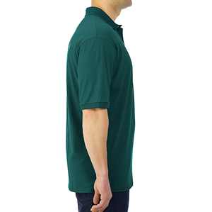 Polo de Golf de secado rápido personalizable para hombre, tejido de poliéster transpirable de longitud larga con estampado de logotipo sólido de talla grande - Product Image 5