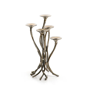 Portavelas de metal decorativo para Decoración de mesa Ramadan Kareem y celebración del hogar Eid Mubarak Portavelas de metal artístico - Product Image 2