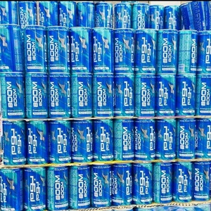 Boom Boom Boisson énergétique sans sucre faible en gras avec carbonate de ginseng, avoine et eau Boisson riche en caféine dans des bouteilles en vrac - Product Image 1