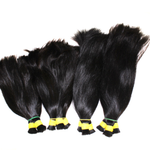 Lots de cheveux humains de qualité supérieure, provenant de sources soigneusement sélectionnées, offrent une texture authentique, des mèches résistantes et une longévité pour des coiffures professionnelles exigeantes. - Product Image 1