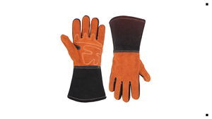 2023 Top usine fait à bas prix gants de soudage haute qualité travail gants de soudage vêtements de sécurité soudage gants en cuir - Product Image 3