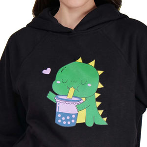 Nouvelle mode pour femmes poids lourd 100% coton polaire pull à capuche hiver tenue décontracté avec Logo manches longues et col à capuche - Product Image 5