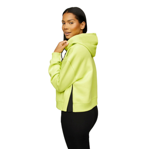 Sweat à capuche oversize pour femme, style décontracté d'hiver, en molleton de coton lourd, broderie, pull ample, style décontracté - Product Image 4