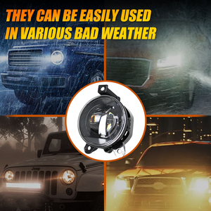 Lada phụ tùng ô tô 45 wát <span class=keywords><strong>LED</strong></span> Sương Mù Ánh Sáng 36V không thấm nước xe hệ thống chiếu sáng cho sương mù lái xe Điều kiện Mới - Product Image 5