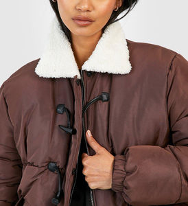 Wholesale <b>womens</b> winter puffer <b>jackets</b> <b>lightweight</b> padded insulated coat stylish warm outerwear bulk fashion casual wear - Product Image 2