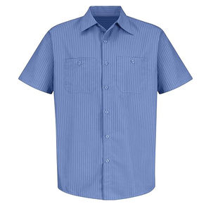 Wholesale Men's Construction <b>Short</b> <b>Sleeve</b> <b>Shirt</b> 100% Cotton Hi Vis <b>Button</b> <b>up</b> with Pockets <b>Shirt</b> Reflective <b>Shirts</b> Work Wear - Product Image 5