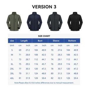 High Quality Warm Oem Logo Versatie <b>Camping</b> Hiking Custom Fleece Outdoor Tactical <b>Windbreaker</b> Waterproof Men Softshell Jacket. - Product Image 6