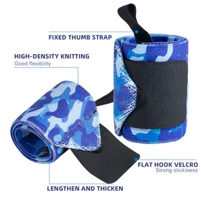 Bande de maintien élastique personnalisée pour poignet, idéale pour la musculation et la gym / Bandes de poignet pour haltérophilie - Product Image 5