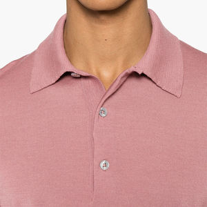 เสื้อโปโลแขนสั้นลำลองแห้งเร็วสำหรับผู้ชายใส่ในฤดูร้อนเรียบง่ายและมีสไตล์พร้อมปักโลโก้ - Product Image 3