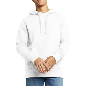 Sudaderas con capucha de algodón de gran tamaño para hombres Sudaderas con capucha de algodón en blanco personalizadas de alta calidad para hombres Ropa casual Sudaderas con capucha para hombres a la venta - Product Image 1