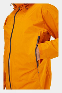 <b>Men's</b> Winter <b>Lightweight</b> Waterproof Breathable Windproof Hooded <b>Rain</b> <b>Jacket</b> with Stand Collar Quick Dry Polyester/Nylon XL Size - Product Image 4