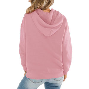 Sweatshirts à capuche pour femmes hiver personnalisés ensemble de sweat à capuche zippé surdimensionné grande taille vêtements de sport à la mode tenue de rue - Product Image 2