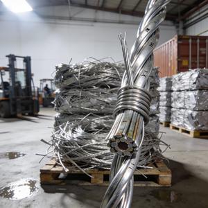 เศษลวดอะลูมิเนียม 6063 คุณภาพดี ผลิตภัณฑ์คุณภาพสูงสำหรับโรงงานผลิตโลหะและโรงงานหลอมโลหะ - Product Image 4