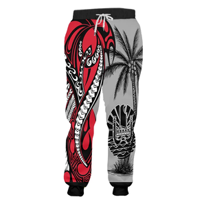 Pantalons de survêtement décontractés en gros avec logo personnalisé pour unisexe, sublimation personnalisée, pantalons de survêtement respirants pour hommes, 100% polyester - Product Image 4