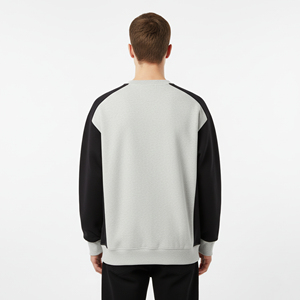 Sudadera con Capucha de Invierno para Hombre, Talla Grande, Cuello Redondo, 100% Algodón, 500 GSM, Bordado Personalizado, Apliques, Transpirable, Holgada, Superventas - Product Image 4