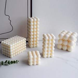 Moule silicone 3D géométrique Rubik's Cube série aromathérapie bougie DIY boule <span class=keywords><strong>magique</strong></span> plâtre <span class=keywords><strong>parfum</strong></span>é main savon moule à gâteau - Product Image 1