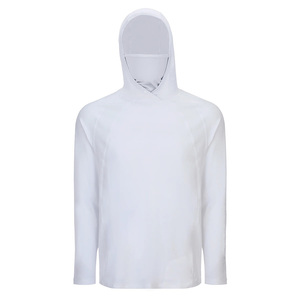 Derniers vêtements respirants pour hommes Sweats à capuche à séchage rapide pour la pêche avec logo personnalisé Sweats à capuche de pêche en fibre de bambou - Product Image 1