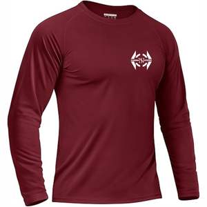 Camiseta de compresión (Rash Guard) de manga larga para MMA, a la moda 2026, personalizada para hombre, 100% poliéster, transpirable, de secado rápido, UPF50, antibacteriana - Product Image 1