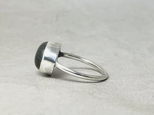 Classique Vintage Design 925 bague en argent Sterling fait à la main Unique naturel bleu Labradorite pierres précieuses bijoux en gros réglage - Product Image 5