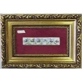 Peinture miniature à l'aquarelle persane, art fin fait main, décoration murale pour la maison, 7 x 11 Abczag-79 - Product Image 1