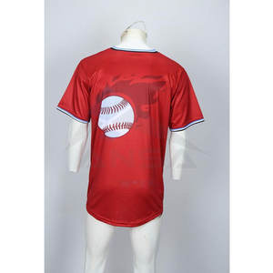 Camisetas de Béisbol Personalizadas, Sublimadas e Impresas, Estilos Lisos y en Blanco, Camisetas de Béisbol al por Mayor a Precios Bajos para Equipos y Clubes - Product Image 4
