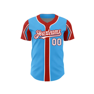 Uniforme de Béisbol para Hombre y Mujer, 100% Poliéster, Transpirable, Ligero, con Logotipo y Ribete Personalizables - Product Image 3