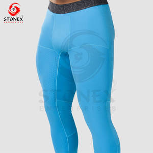 Mallas de yoga para hombre, ropa deportiva de cintura alta para gimnasio, mallas para correr, mallas de compresión para hombre, pantalones de yoga para correr - Product Image 3
