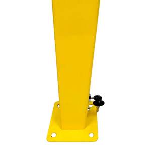 Barrera de Estacionamiento Plegable de Acero de 60 cm, Poste de Estacionamiento con Cerradura para Estacionamiento de Autos, Equipo de Estacionamiento para Garajes - Product Image 3