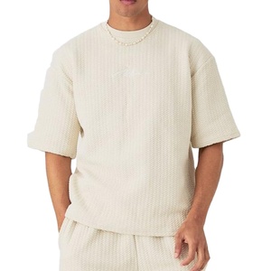 Wholesale High Quality Summer Plus Size Breathable 2 Piece Short <b>Set</b> for Men Custom Gym Sport Wear Tracksuits Jogging - Product Image 6