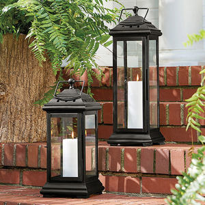 Latest Design Black Color Polished <b>Candle</b> Lantern Holder Metal <b>Hanging</b> <b>Candle</b> Holder for Home Decoration for Export Sale India - Product Image 6