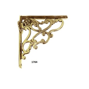 Venta caliente soportes decorativos dorados para estanterías de alta resistencia Vintage Hardware para el hogar cocina baño Decoración - Product Image 6