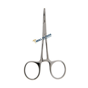 Pince à hémostatique médicale en acier inoxydable, pince à moustiques droite - Product Image 1