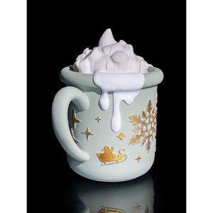 Tazza Puzzle di cioccolata calda per le vacanze di Natale - Product Image 2