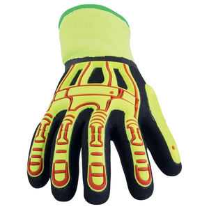 ถุงมือหนังวัวสำหรับทำงานแยกชิ้นเกรดพรีเมี่ยมถุงมือหนังปลอดภัยสำหรับงานอุตสาหกรรม - Product Image 1