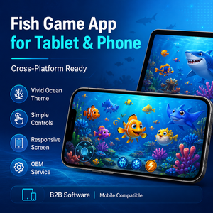 Aplicación de Juego de Pinball con Temática Oceánica, Software para Tablet y Teléfono, Tema Oceánico Vívido, Conexión WiFi, Monedas de Carga, Plástico - Product Image 1