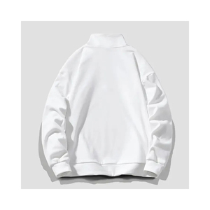 Sudaderas Personalizadas OEM de Alta Calidad para Hombre, Sudaderas Lisas de Algodón Mezclado, Sudadera con Cierre de Cremallera de Cuarto, Sudadera con Cuello de Cremallera para Hombre - Product Image 2
