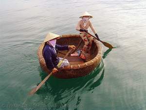 Bote de pesca Coracle de bambú ligero, duradero y ecológico-Hecho en Vietnam - Product Image 5