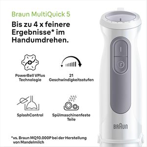 Braun MultiQuick 5 hand <b>blender</b> MQ 50201 M - Product Image 2